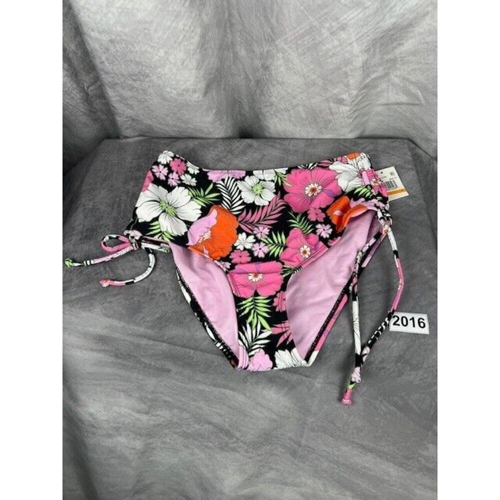 Salt + Cove Side Tie High Waist Swim Bottom Separates Juniors BHFO 7231